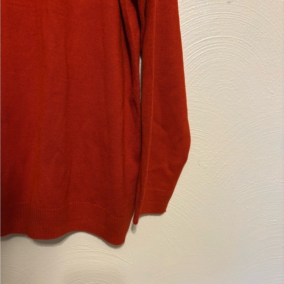 ISLE Vibrant Orange Knit Sweater - Picture 7 of 8